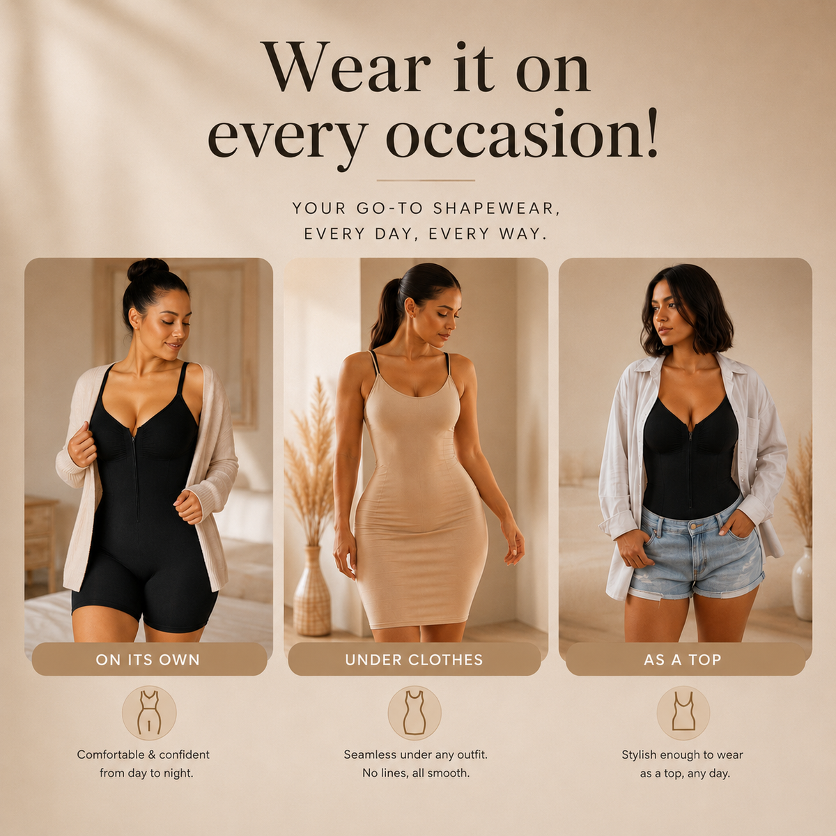 VEYLA Sculptelle™ Sculpting Bodysuit
